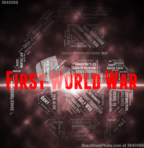 Image of First World War Indicates Triple Alliance And Europe
