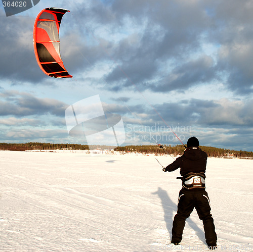 Image of Snowkiting