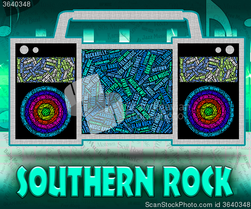 Image of Southern Rock Represents Country Music And Harmonies