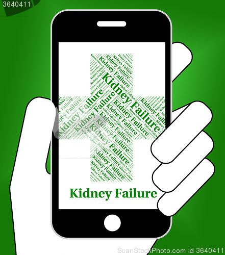 Image of Kidney Failure Indicates Lack Of Success And Affliction