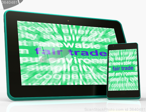 Image of Fair Trade Tablet Mean Fairtrade Products And Merchandise