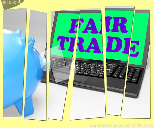 Image of Fair Trade Piggy Bank Means Fairtrade Ethical Shopping