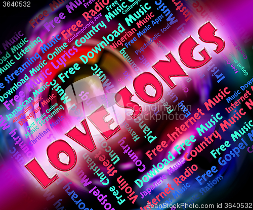 Image of Love Songs Means Sound Tracks And Acoustic
