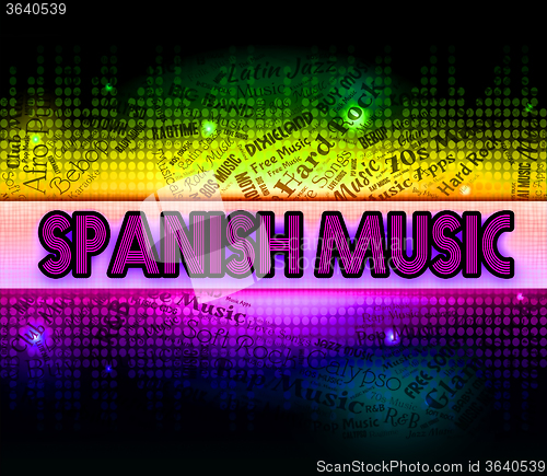 Image of Spanish Music Represents Latin American And Classical