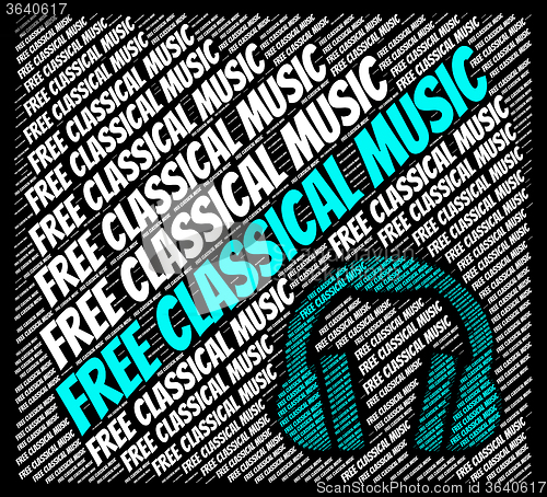 Image of Free Classical Music Indicates For Nothing And Acoustic