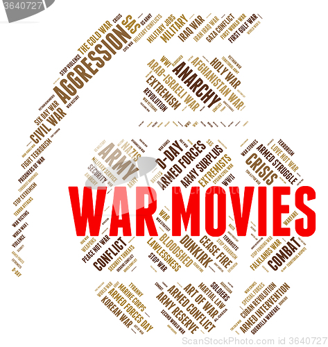 Image of War Movies Shows Military Action And Cinema