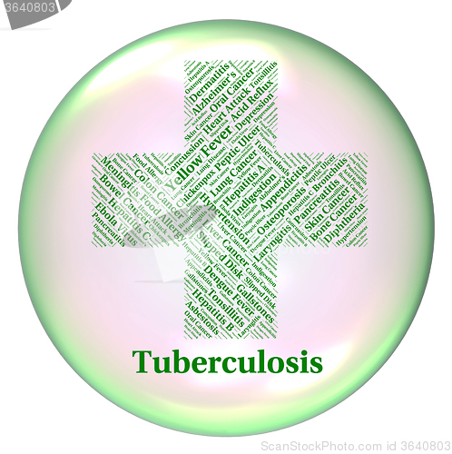 Image of Tuberculosis Disease Means Tubercle Bacillus And Mtb