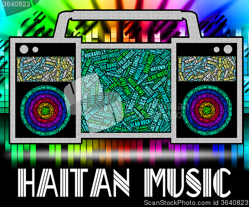 Image of Haitian Music Indicates Sound Track And Acoustic