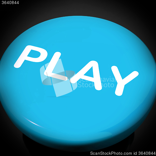 Image of Play Switch Shows Playing Online Gaming Or Gambling