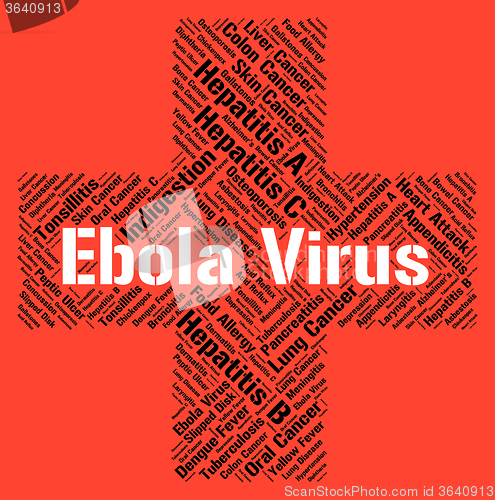 Image of Ebola Virus Represents Microbe Pathogens And Disease