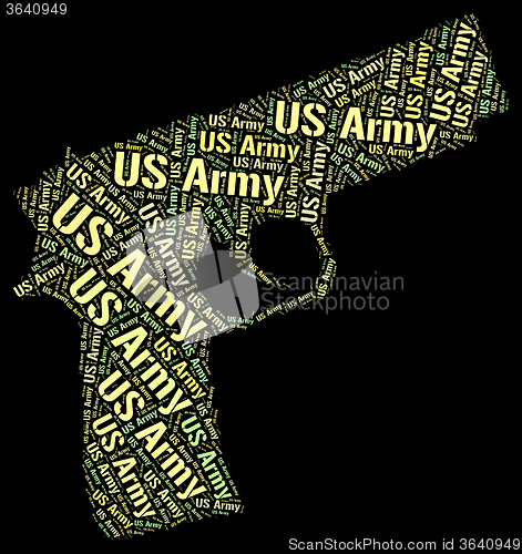 Image of Us Army Represents The States And Department