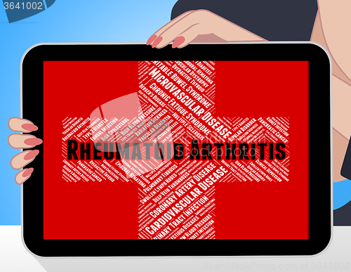 Image of Rheumatoid Arthritis Represents Ill Health And Acute