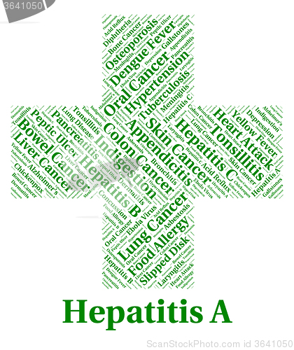 Image of Hepatitis A Shows Ill Infirmity And Inflammatory