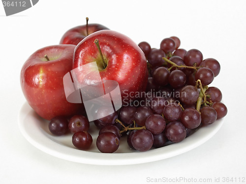 Image of Apples and Grapes