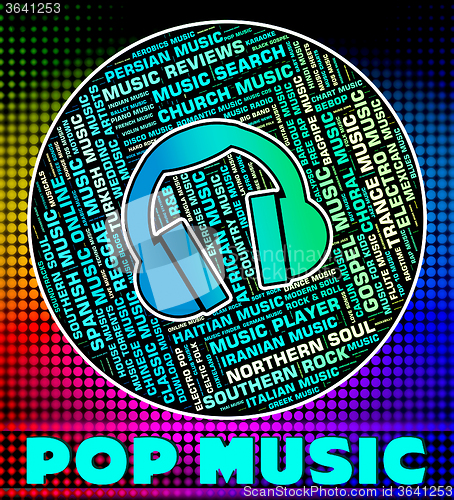 Image of Pop Music Means Sound Tracks And Harmonies