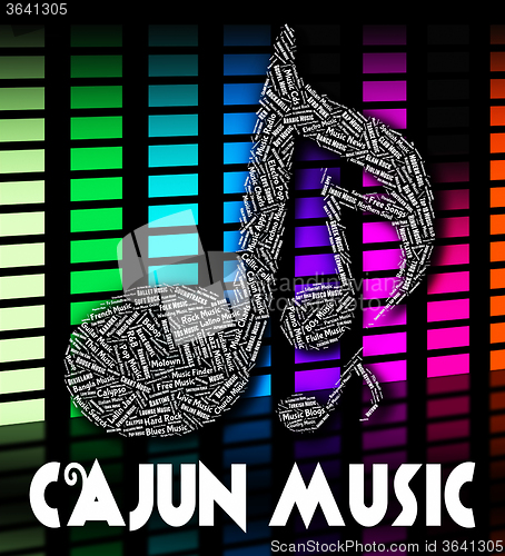 Image of Cajun Music Shows Sound Tracks And Acoustic