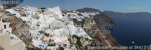 Image of Santorini island