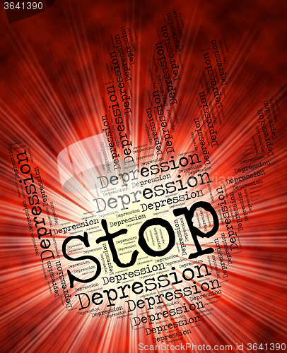 Image of Stop Depression Means Lost Hope And Caution