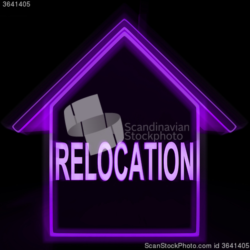 Image of Relocation Home Means New Residency Or Address