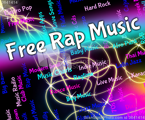 Image of Free Rap Music Shows Spitting Bars And Audio