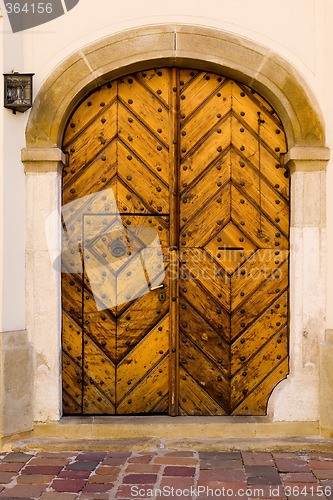 Image of Old wooden door