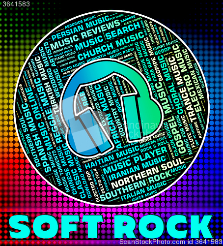 Image of Soft Rock Indicates Sound Tracks And Acoustic