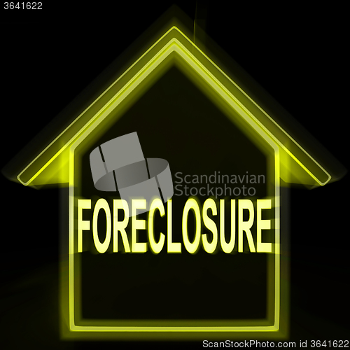 Image of Foreclosure House Home Repossession To Recover Debt