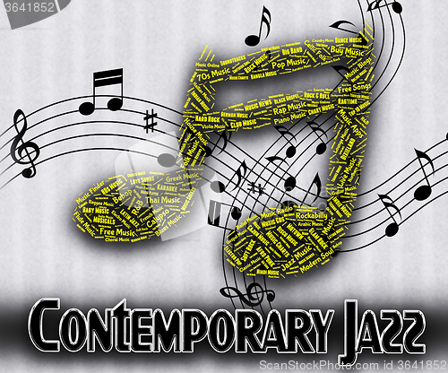 Image of Contemporary Jazz Means Up To Date And Harmonies