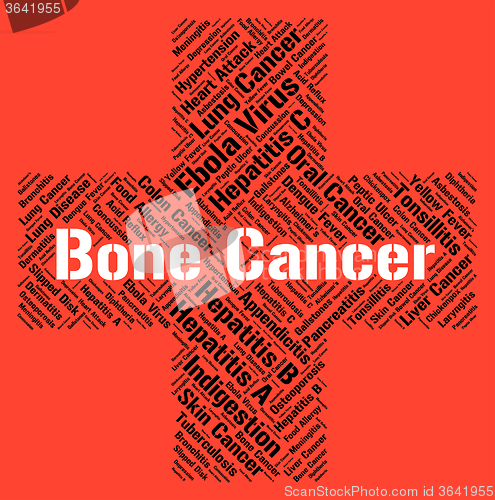 Image of Bone Cancer Represents Poor Health And Afflictions