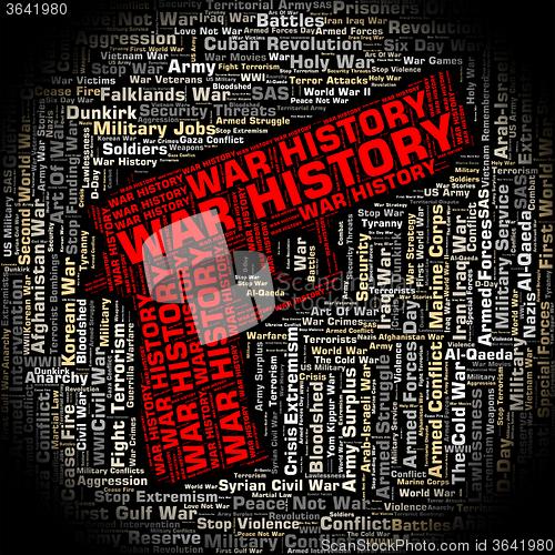 Image of War History Represents Military Action And Bloodshed