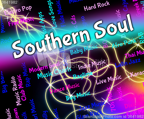 Image of Southern Soul Shows American Gospel Music And Blues