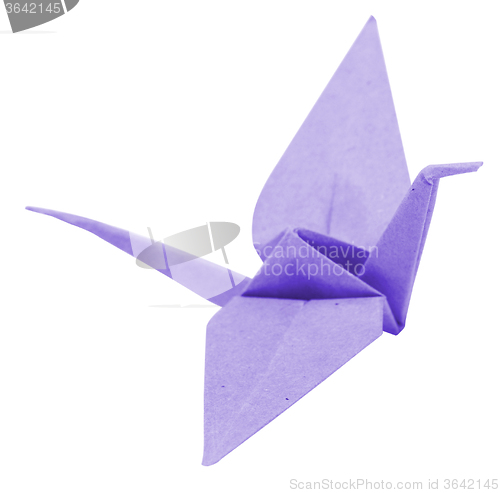 Image of origami crane