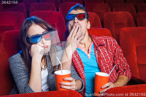 Image of The spectators in the cinema