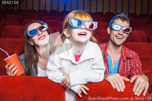 Image of The spectators in the cinema