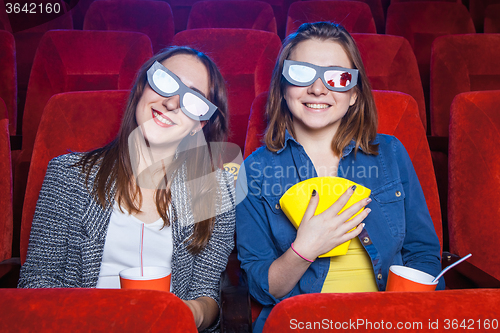 Image of The spectators in the cinema