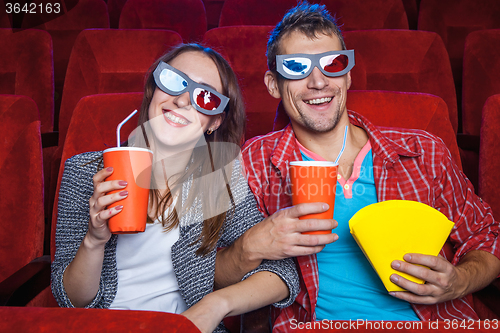 Image of The spectators in the cinema