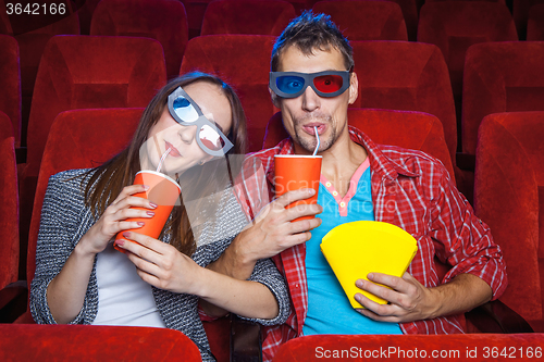 Image of The spectators in the cinema