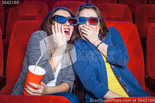 Image of The spectators in the cinema