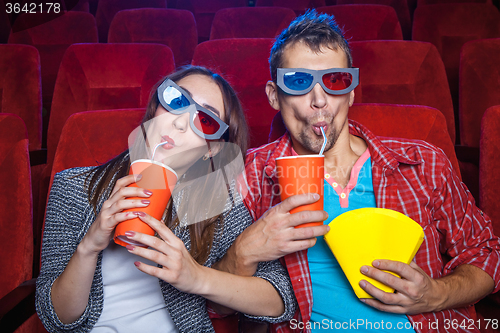 Image of The spectators in the cinema