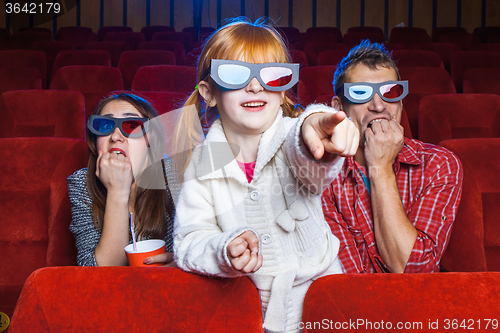 Image of The spectators in the cinema