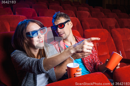 Image of The spectators in the cinema