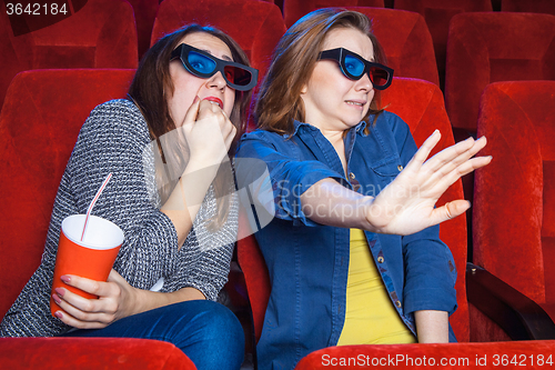 Image of The spectators in the cinema