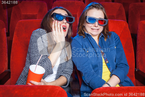 Image of The spectators in the cinema