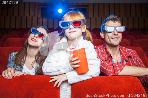 Image of The spectators in the cinema