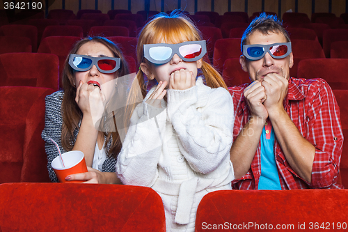 Image of The spectators in the cinema