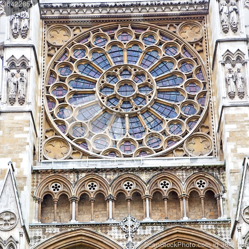 Image of   westminster  cathedral in london england old  construction and