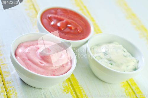 Image of sauces