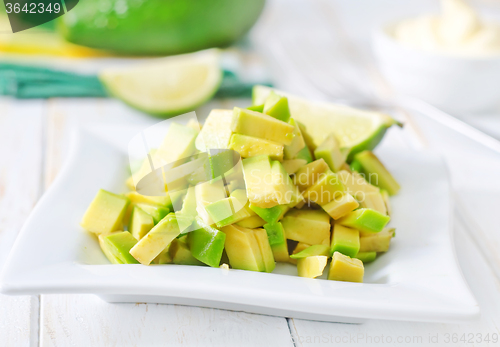 Image of salad with avocado