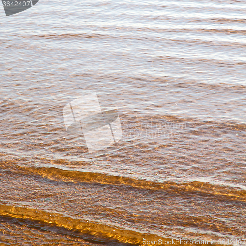 Image of abstract in morocco  sea africa ocean wave and lanscape  