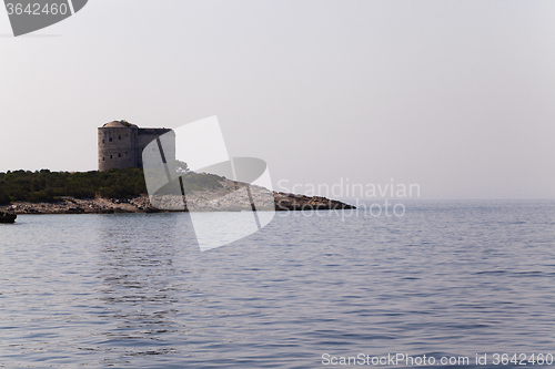 Image of fortress ruins . Montenegro